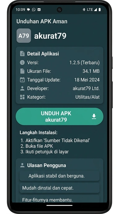 Unduh dan Instal APK akurat79 di Android