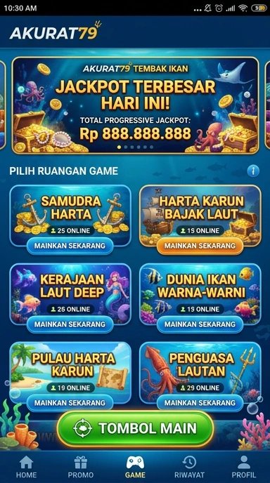 akurat79 tampilan beranda