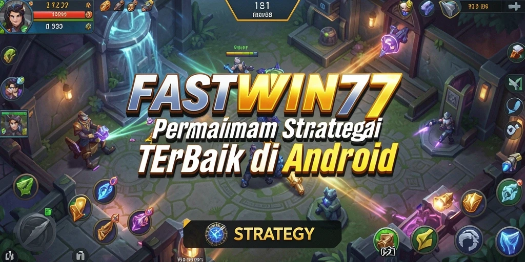 Antarmuka menarik dari game strategi FASTWIN77.