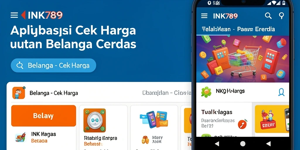 Tampilan antarmuka INK789 untuk Cek Harga yang mudah digunakan.