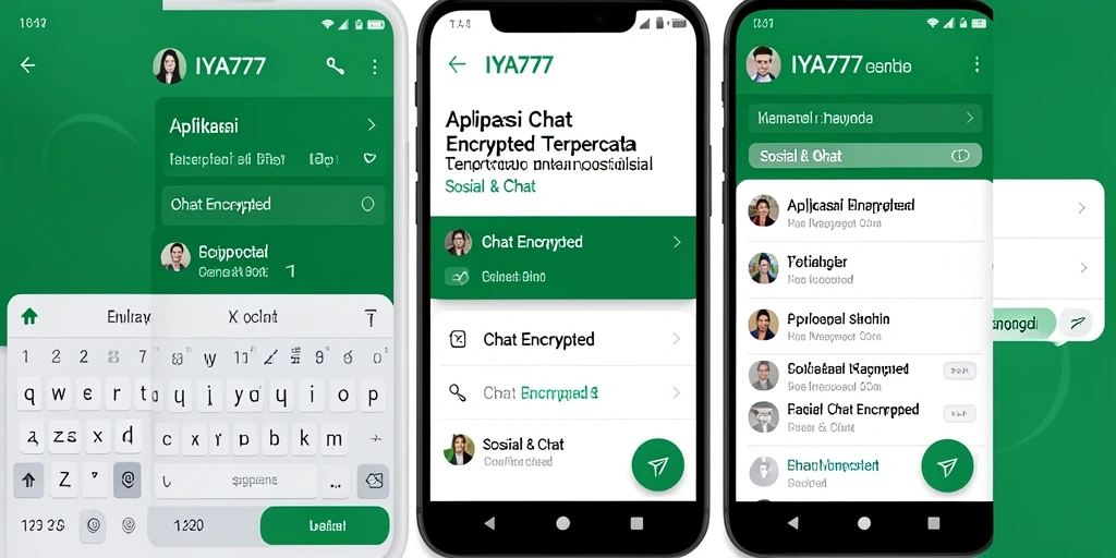 Antarmuka modern dan fungsi chat yang aman di IYA777.